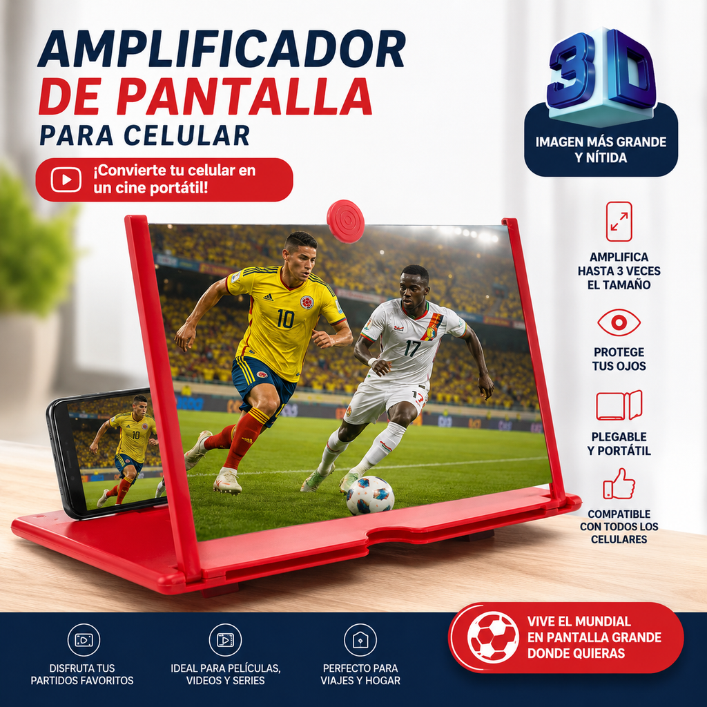 Amplificador De Pantalla Para Celular